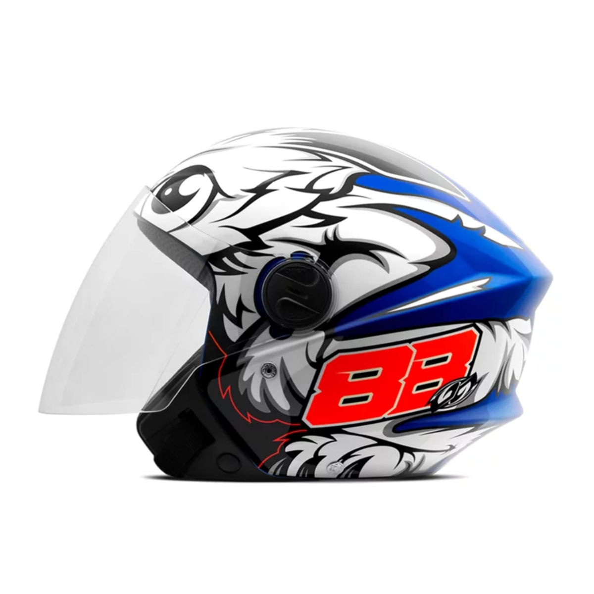 Capacete New Liberty Three GP 88 Azul Fosco Tam. 56 CAP-757AZ Pro Tork