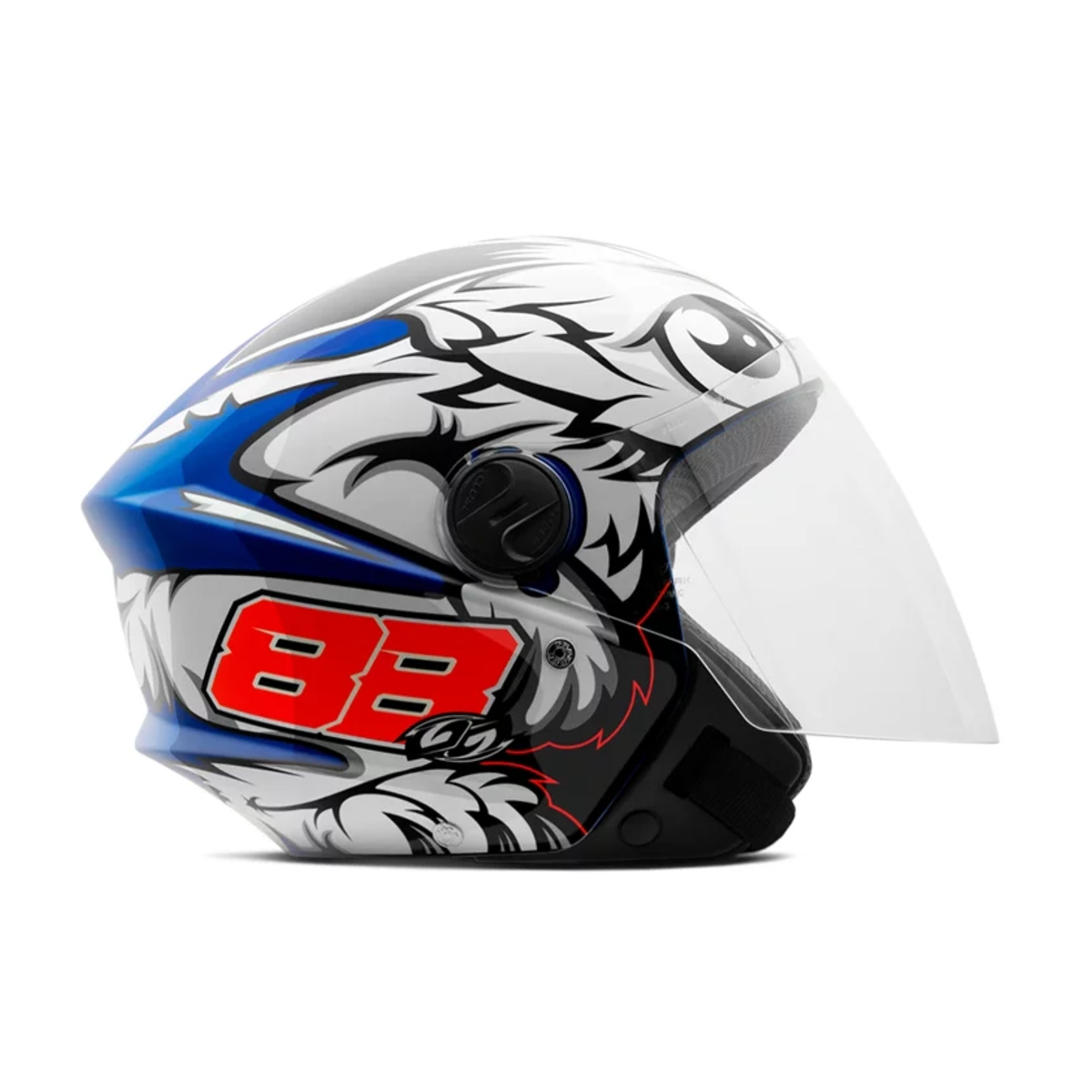 Capacete New Liberty Three GP 88 Azul Fosco Tam. 56 CAP-757AZ Pro Tork