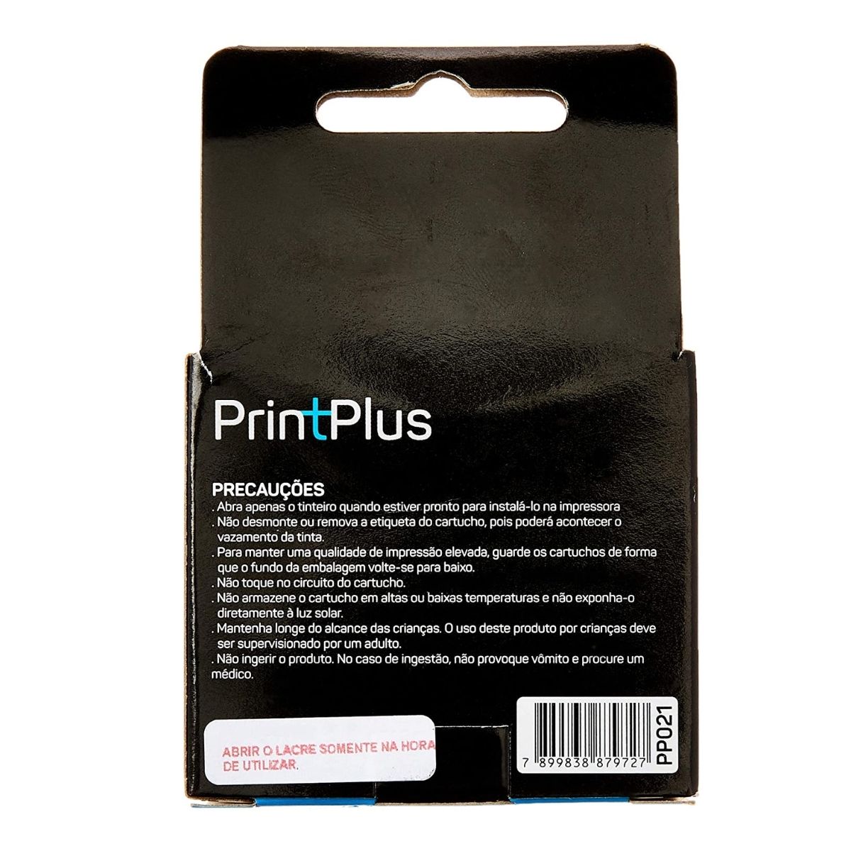 Cartucho jato de tinta compatível HP 21/27/56 universal Preto - Multilaser PP021