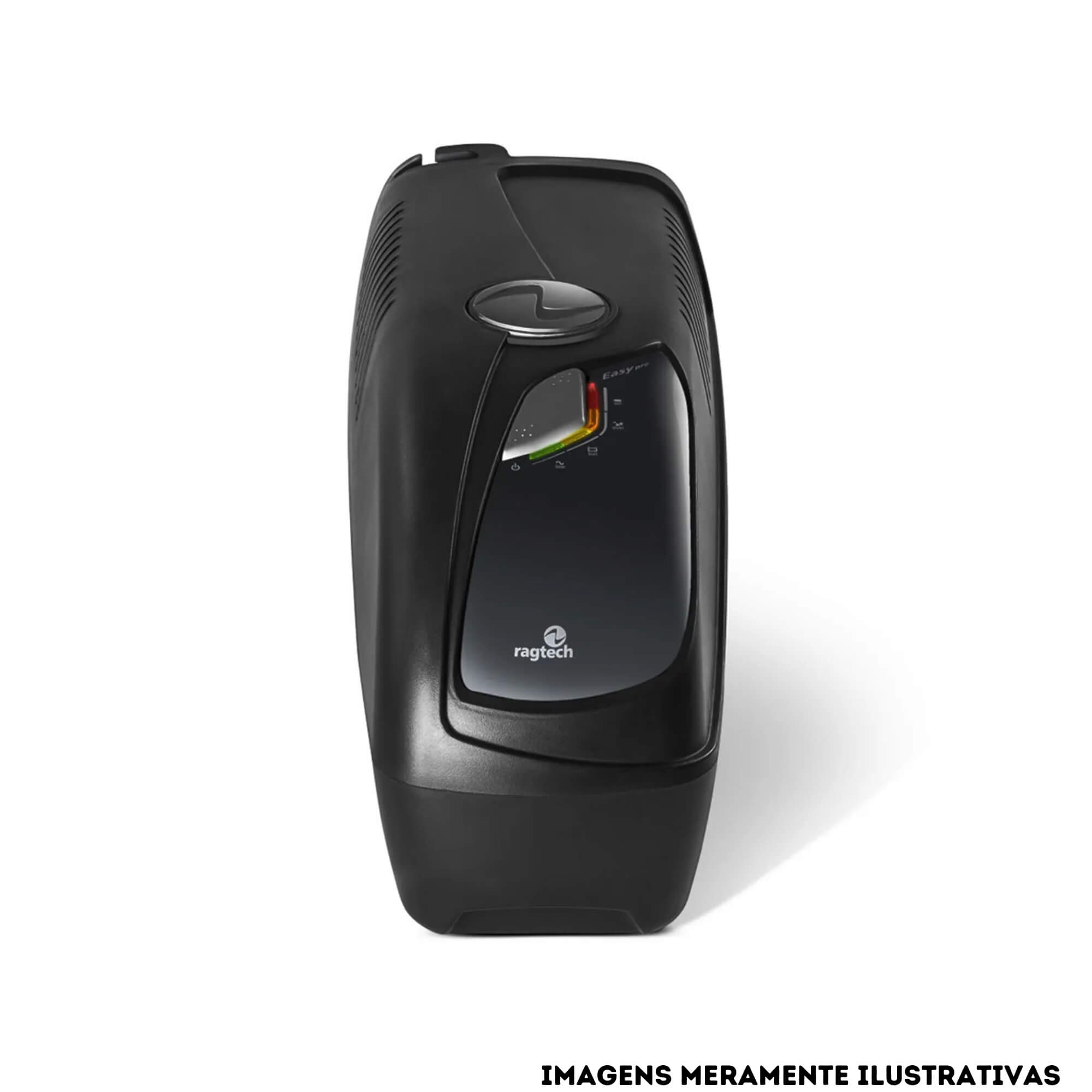 Nobreak Ragtech 1200VA Easy Pro Senoidal Puro 1200s USB-M2 6 tomadas 60Hz Monovolt 220V - 4163