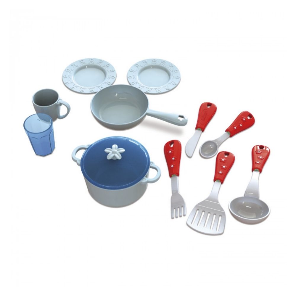 Brinquedo Cozinha Infantil Mini Chef Fantástica Com Acessórios Vermelho Xalingo - 0447.6