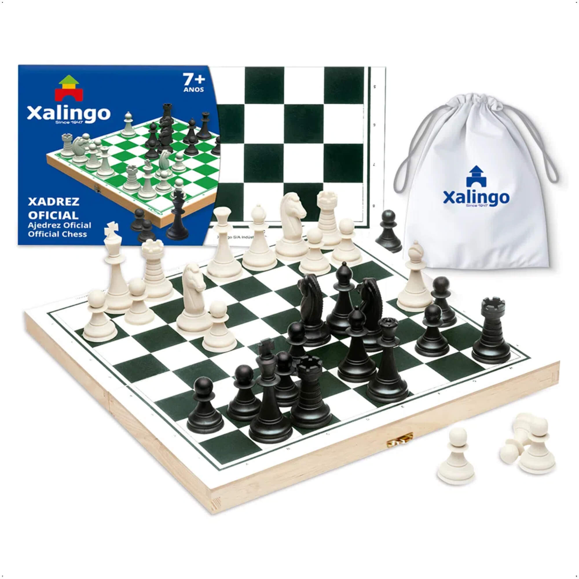 Xadrez com Peças Oficiais Xalingo - 60009