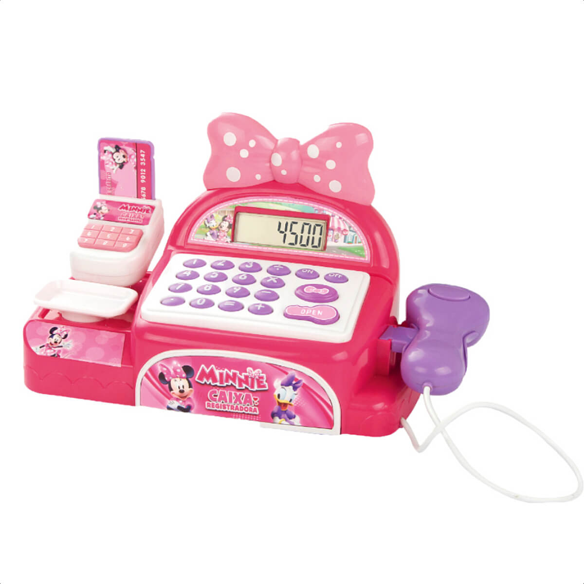 Caixa Registradora Loja de Laço Minnie Multikids - BR1183