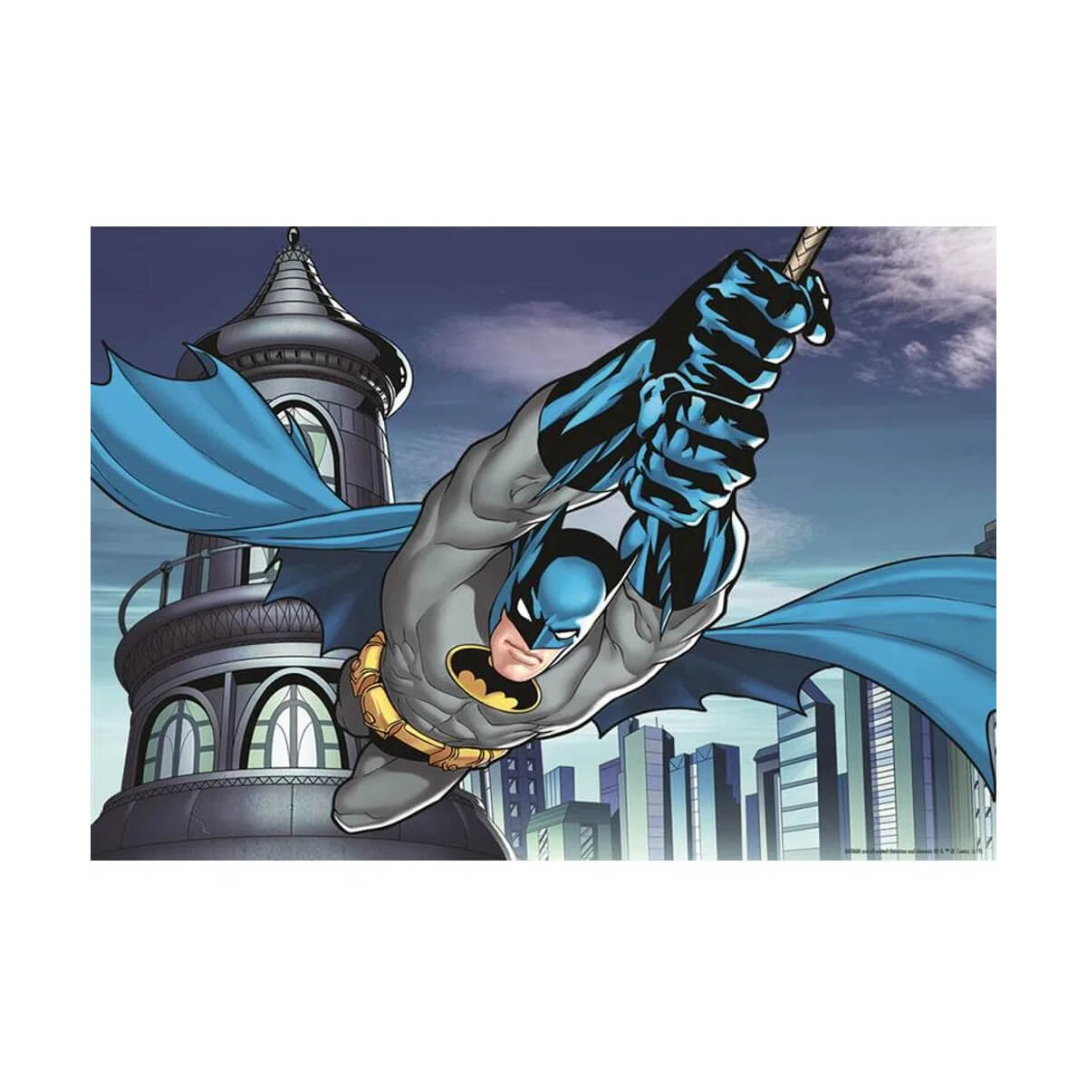 Brinquedo Quebra-Cabeça 3D Batman DC Comics 300 peças Multikids - BR1321