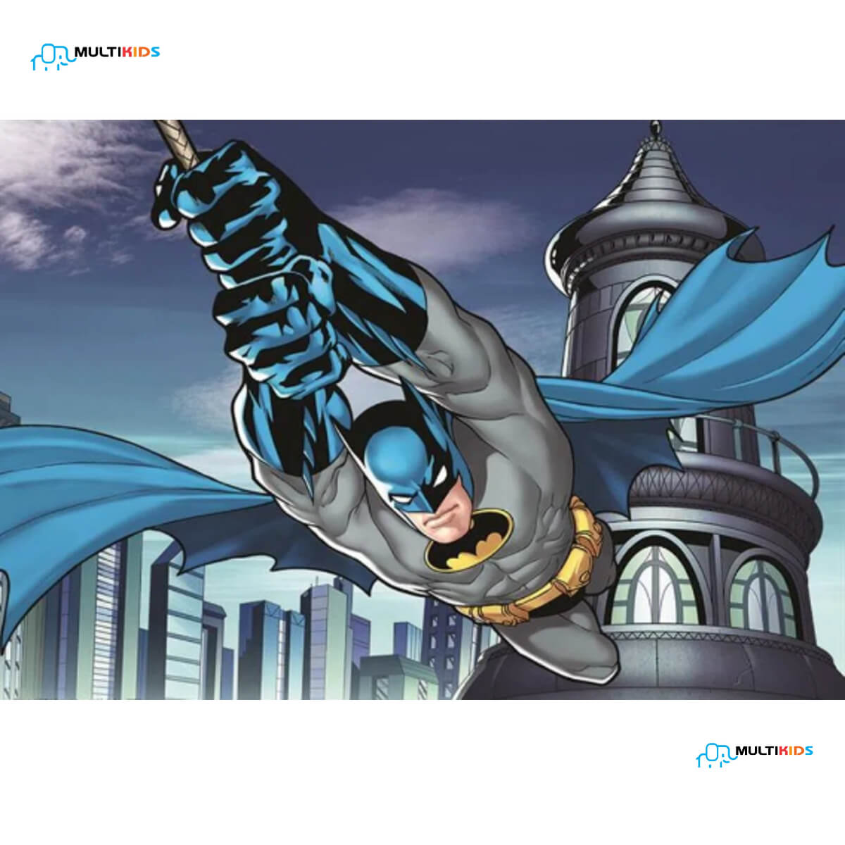Brinquedo Quebra-Cabeça 3D Batman DC Comics 300 peças Multikids - BR1321