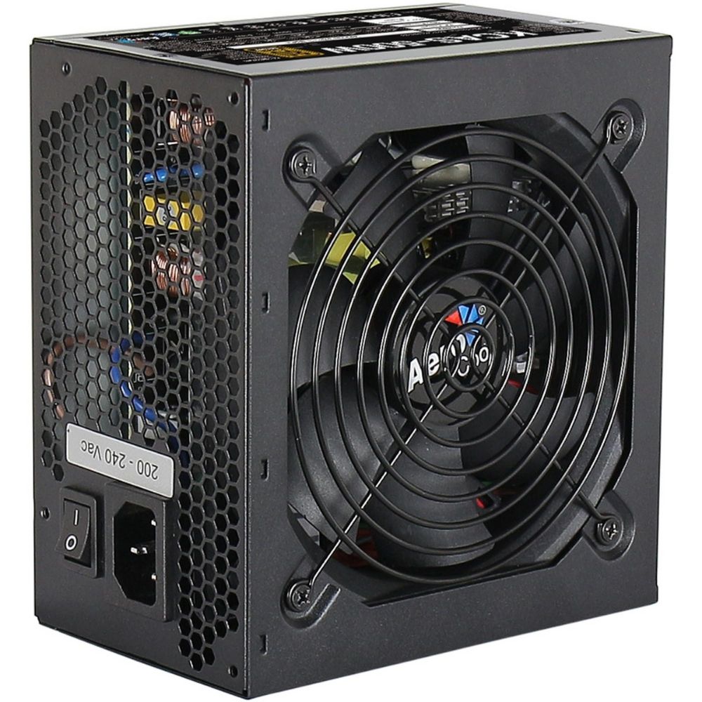 Fonte ATX Aerocool KCAS 80 PLUS Bronze 500W 100V/240V Preto Sem Cabo - 00059765