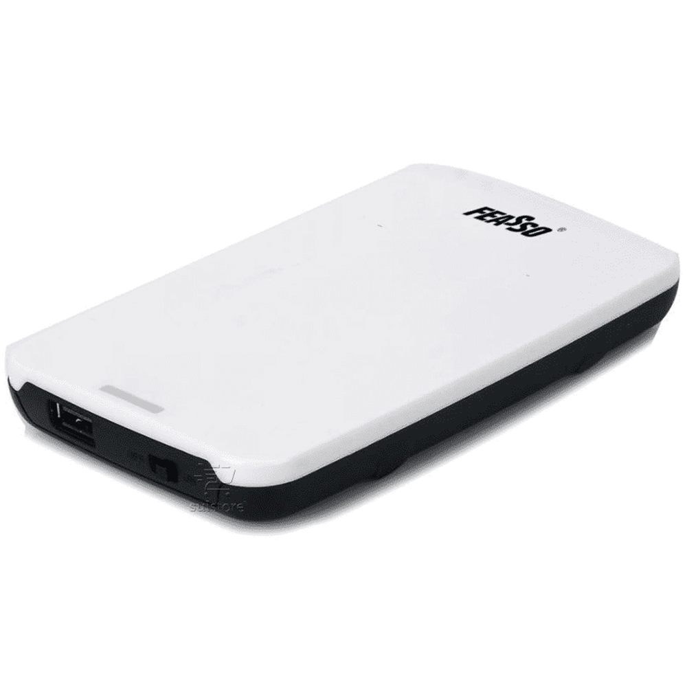 Case para HD Externo 2.5 polegadas Sata USB 3.0 FAHD-11 Branco - Feasso