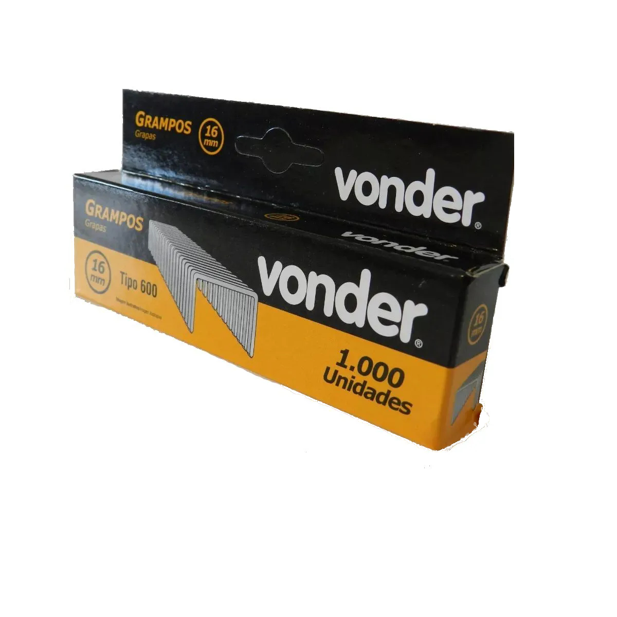 Grampo para Grampeador 16mm para GPE-916 com 1000 Vonder - 28.98.916.016