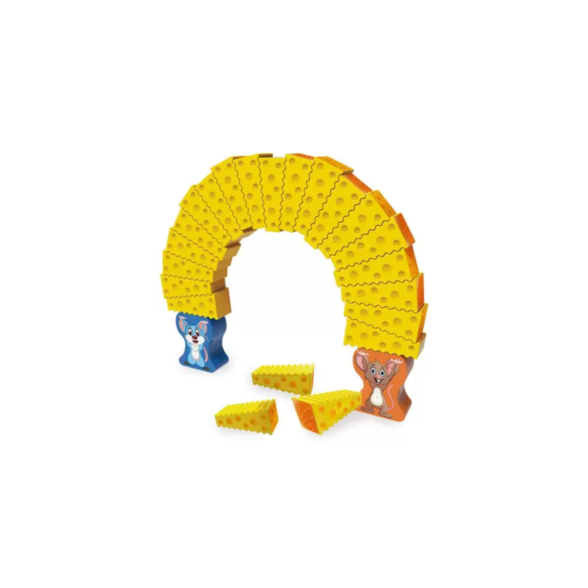 Brinquedo Empilha Queijo Xalingo - 0295.4