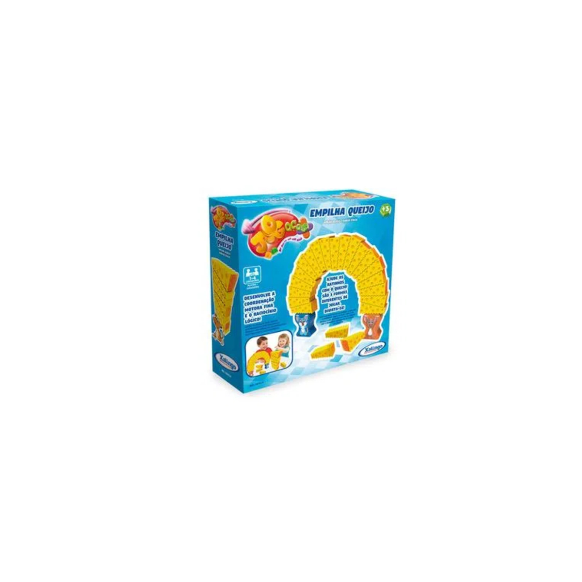 Brinquedo Empilha Queijo Xalingo - 0295.4