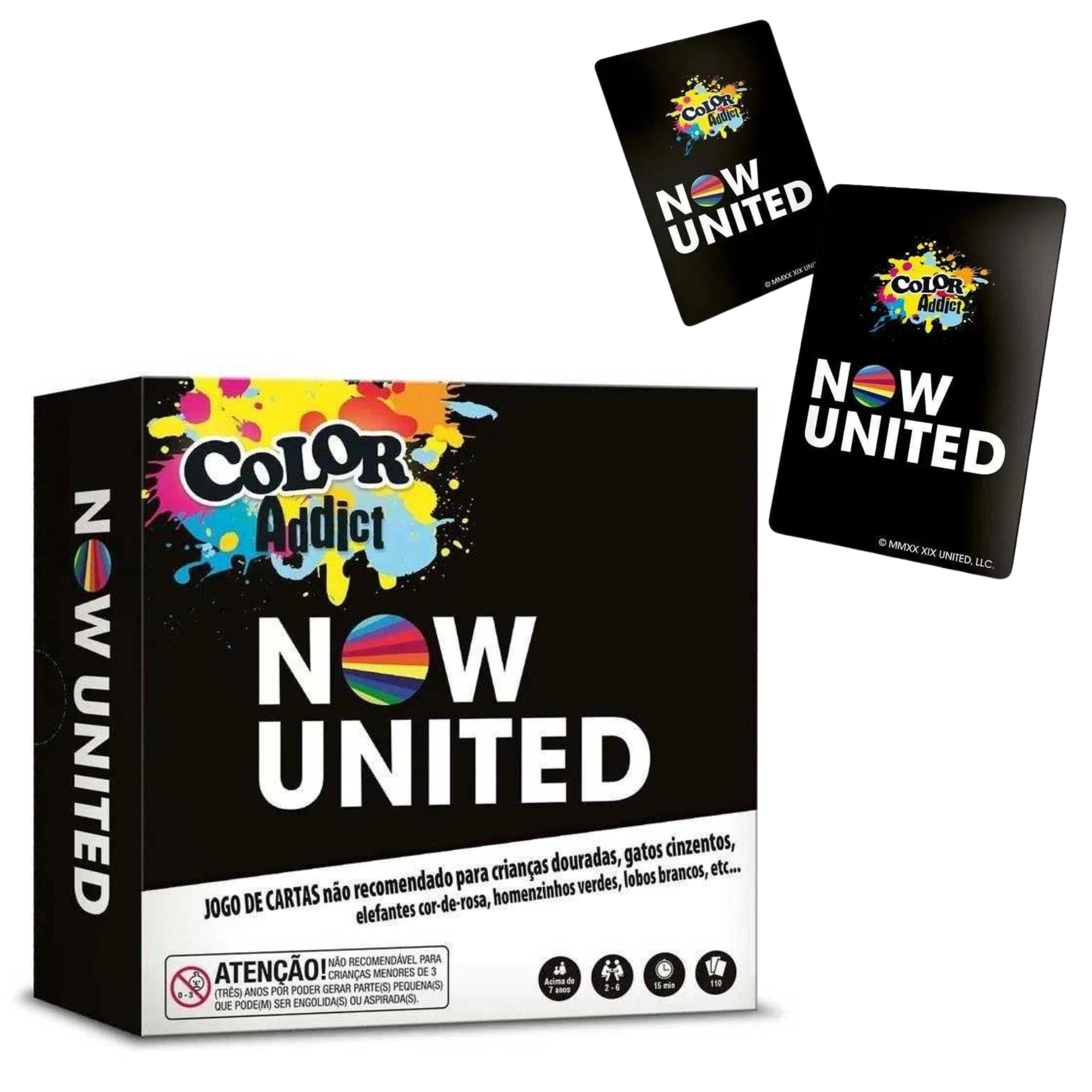 Jogo de Cartas Color Addict Now United 110 Cartas Copag - 85366