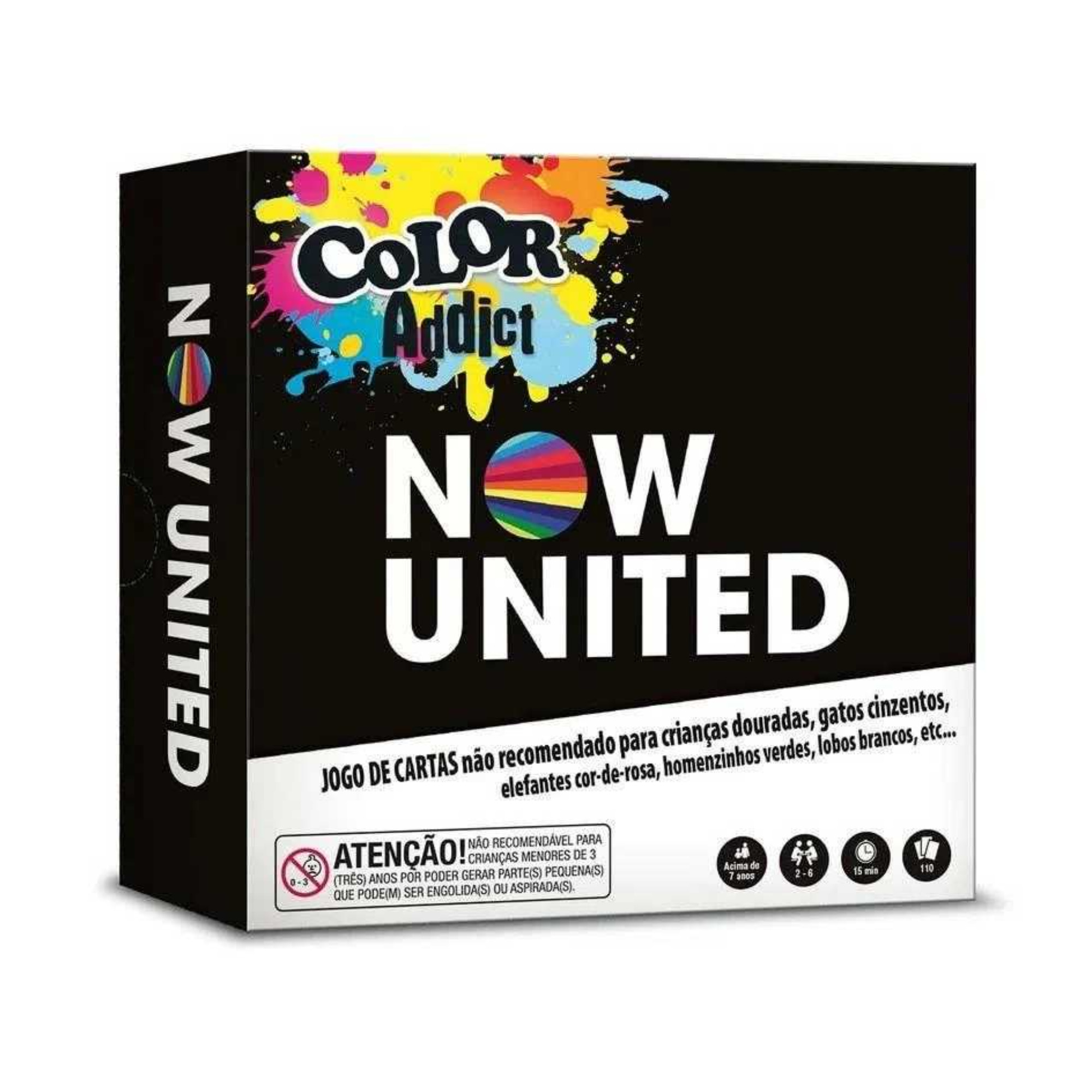 Jogo de Cartas Color Addict Now United 110 Cartas Copag - 85366