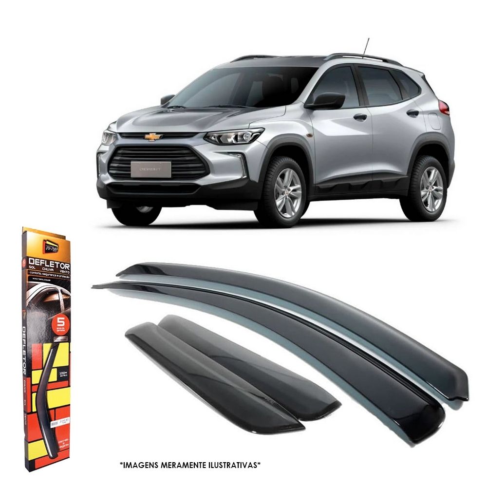 Calha de chuva Chevrolet Tracker 2020/2021/2022/2023 TG Poli - 23037