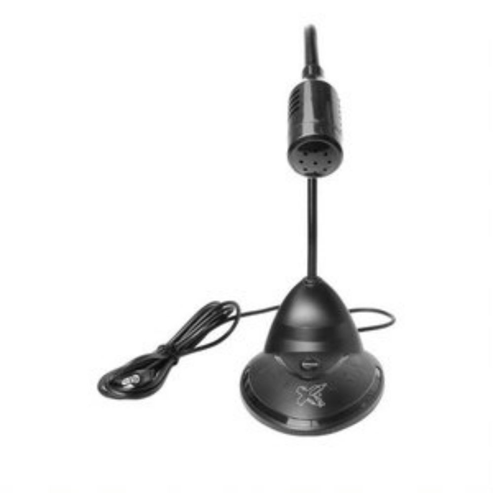 Microfone Stand de Mesa Preto P2 3,5mm Maxprint - 60000069