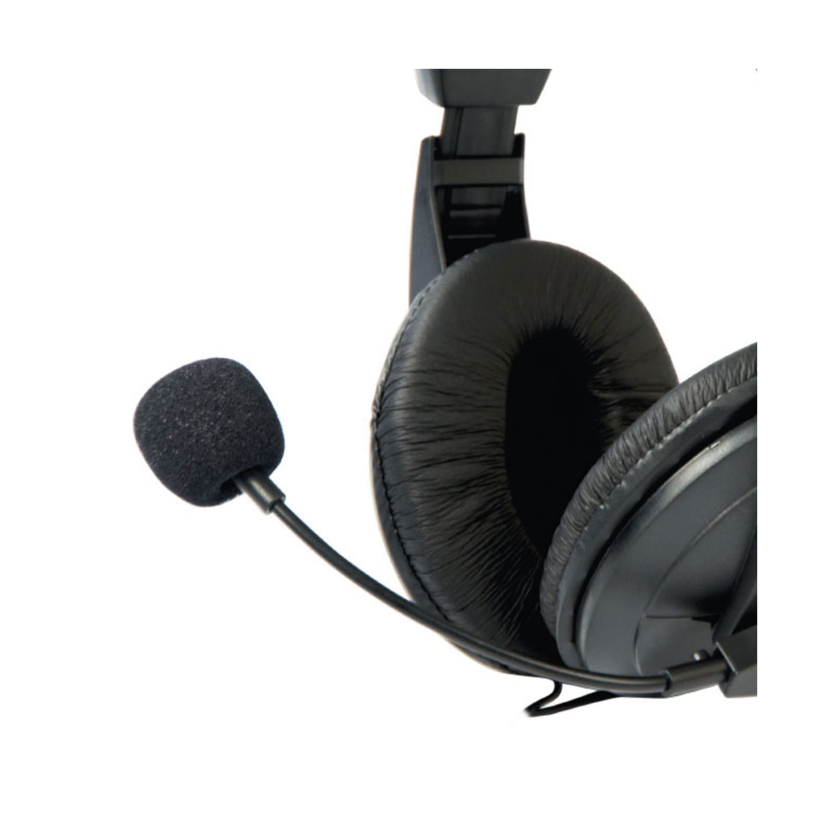 Fone de Ouvido Headset Com Microfone Voicer Comfort C3Tech - PH-60BK