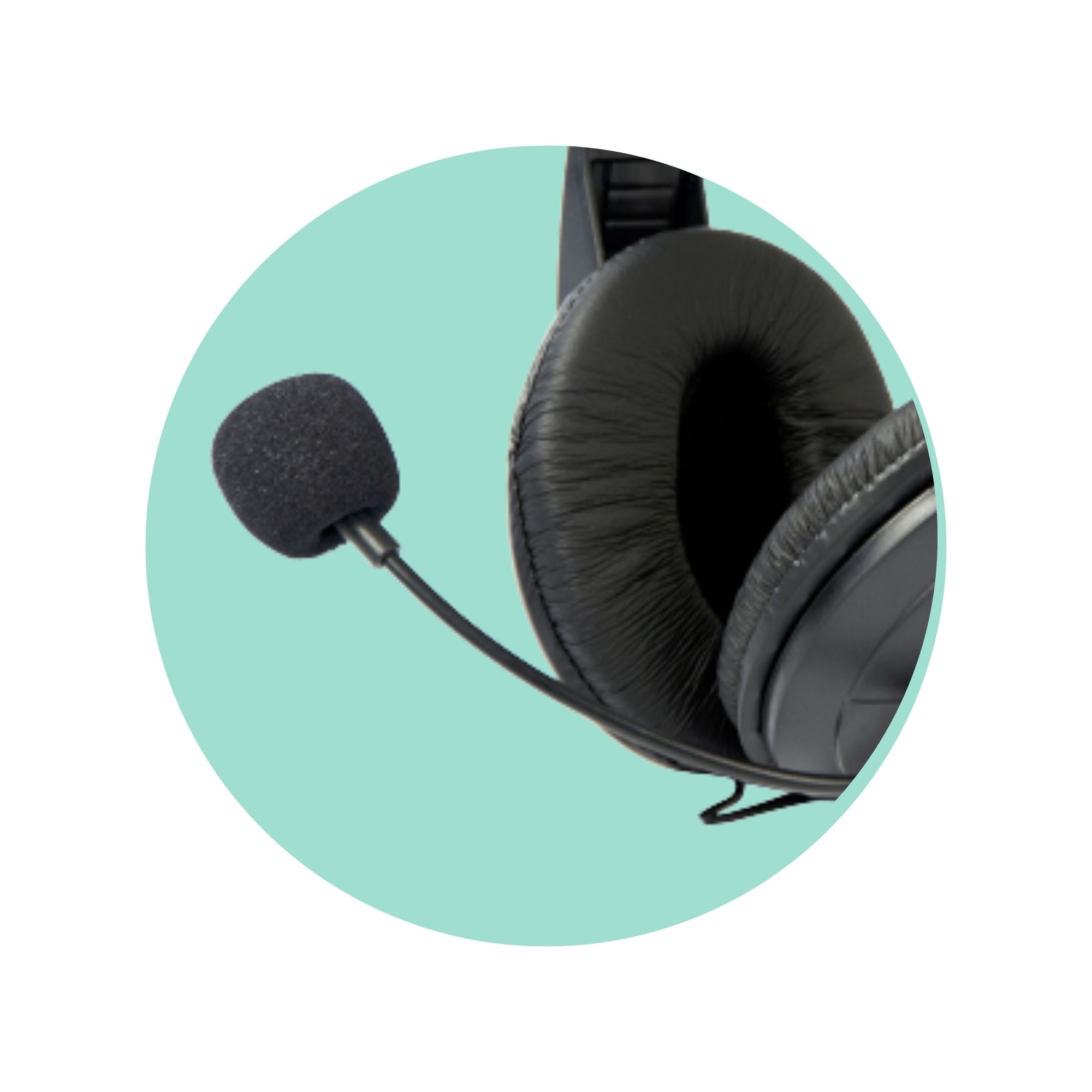 Fone de Ouvido Headset Com Microfone Voicer Comfort C3Tech - PH-60BK