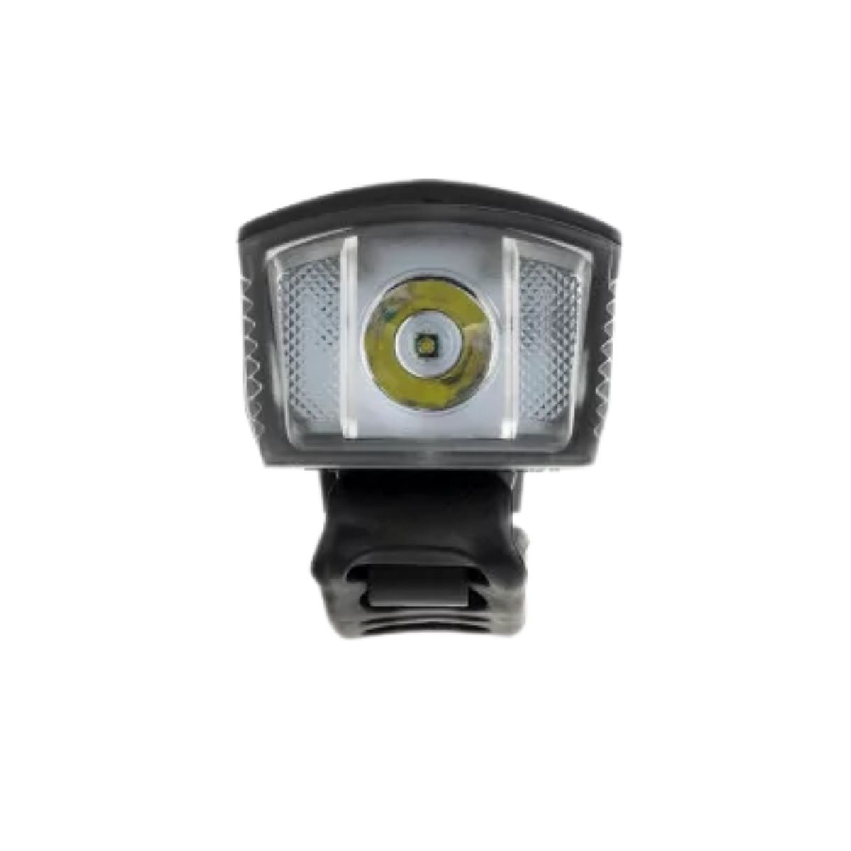 Farol Dianteiro 190L com Buzina e Controle 1200mAh Recarregável Usb Bateria Até 12h Alcance 100m Preto BI185 Atrio