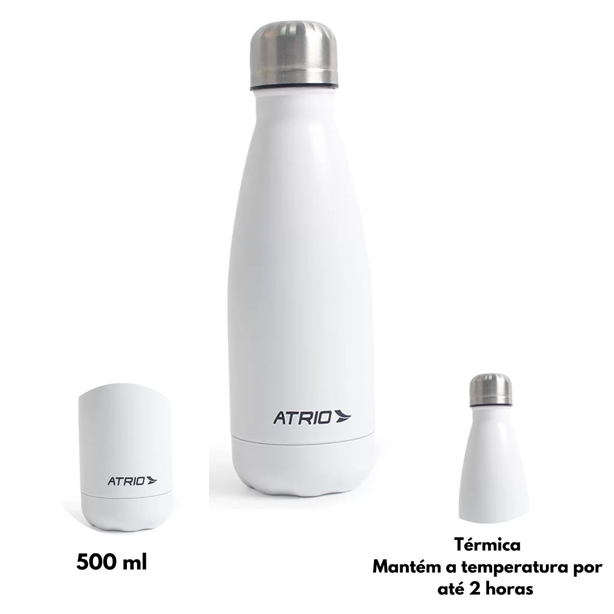 Garrafa Térmica Office 500m Branco - Atrio ES320