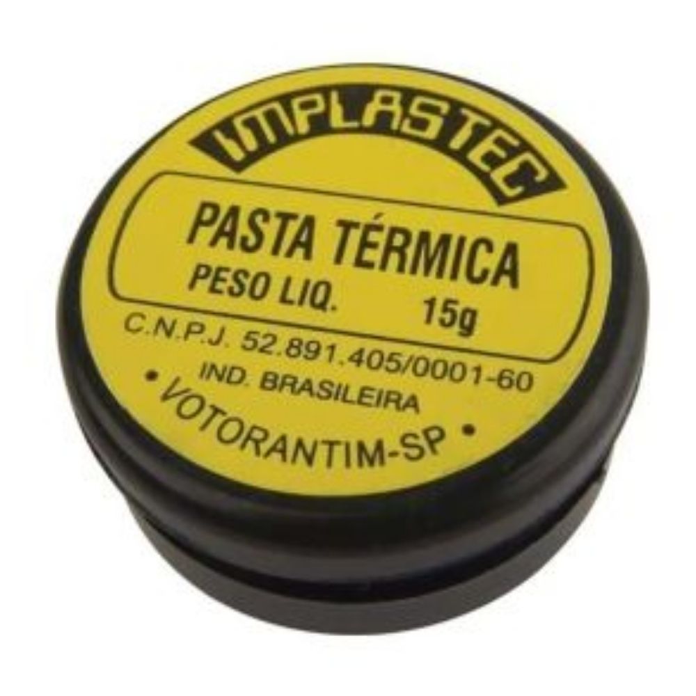Pasta Térmica em Pote 15g Implastec