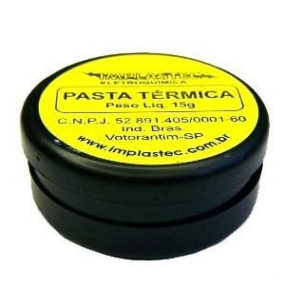 Pasta Térmica em Pote 15g Implastec