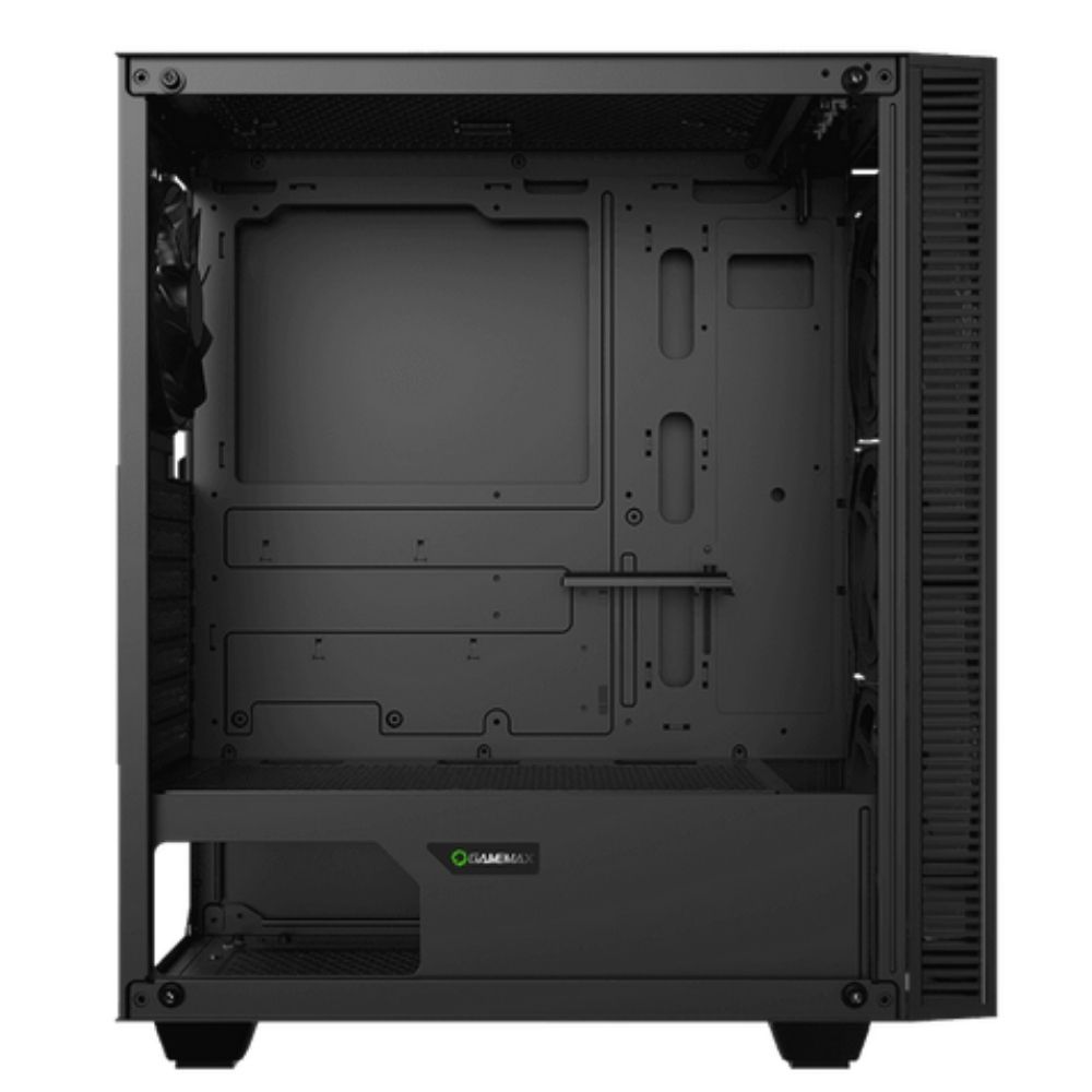 Gabinete Gamer Gamemax Draco XD Mid-Tower ATX, Vidro Temperado, RGB, Preto, Sem Fonte, 3 Fans-3603