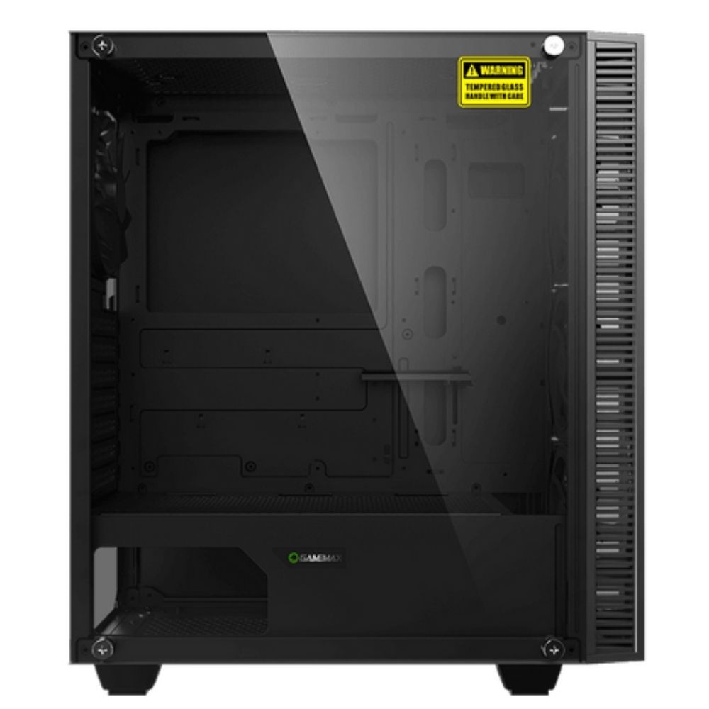 Gabinete Gamer Gamemax Draco XD Mid-Tower ATX, Vidro Temperado, RGB, Preto, Sem Fonte, 3 Fans-3603