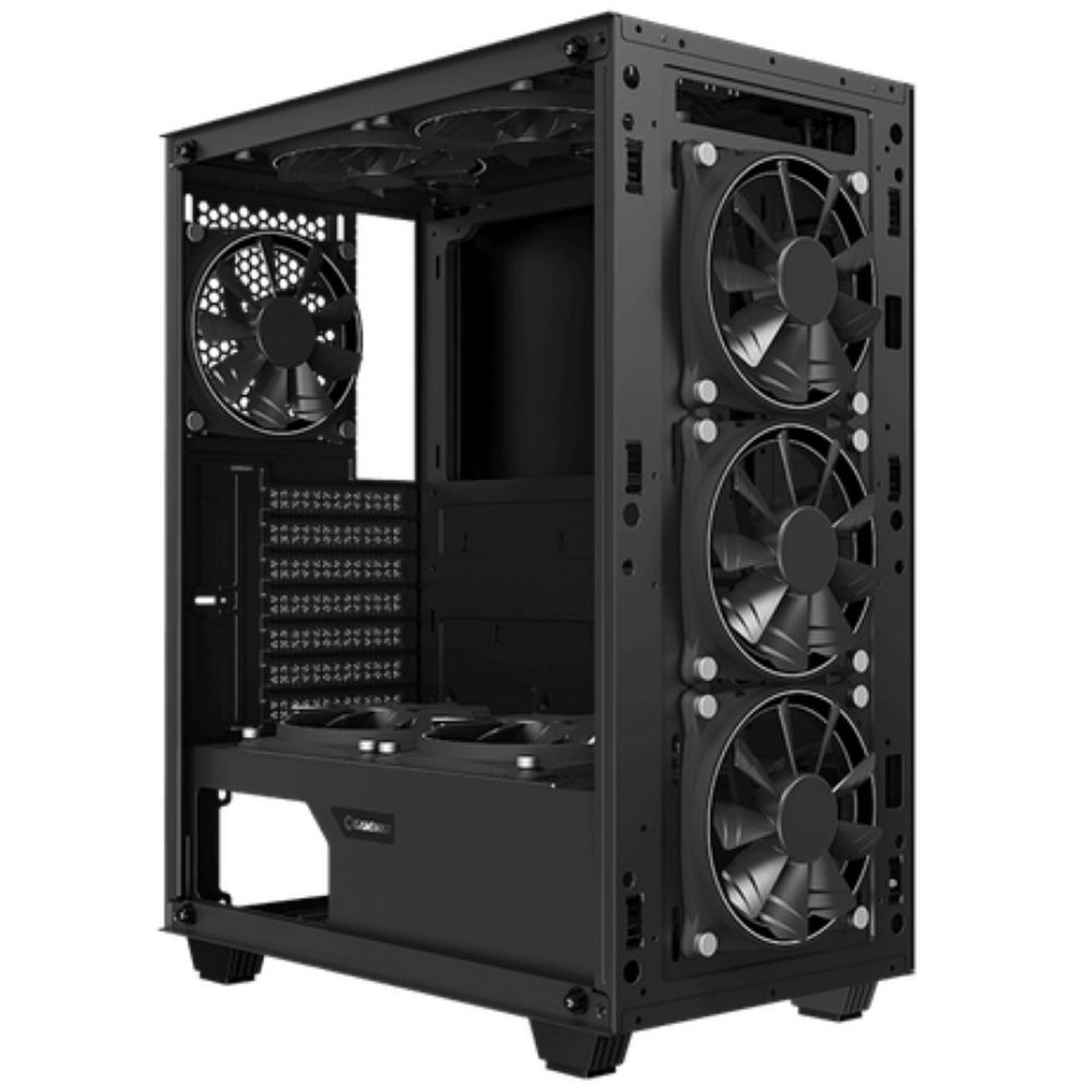 Gabinete Gamer Gamemax Draco XD Mid-Tower ATX, Vidro Temperado, RGB, Preto, Sem Fonte, 3 Fans-3603