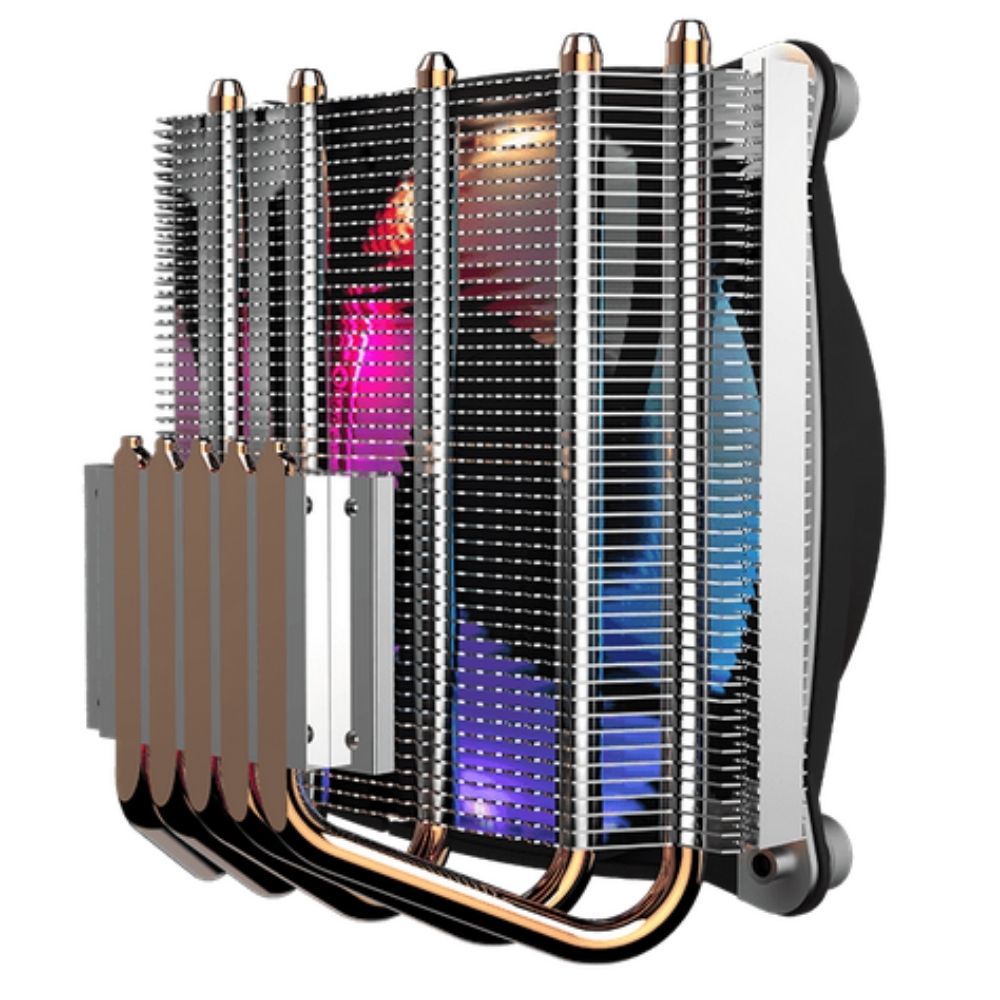 COMP Cooler para Processador Gamma 300 Rainbow ARGB 1900 RPM Intel AMD com Controladora RMT1673N Gamemax