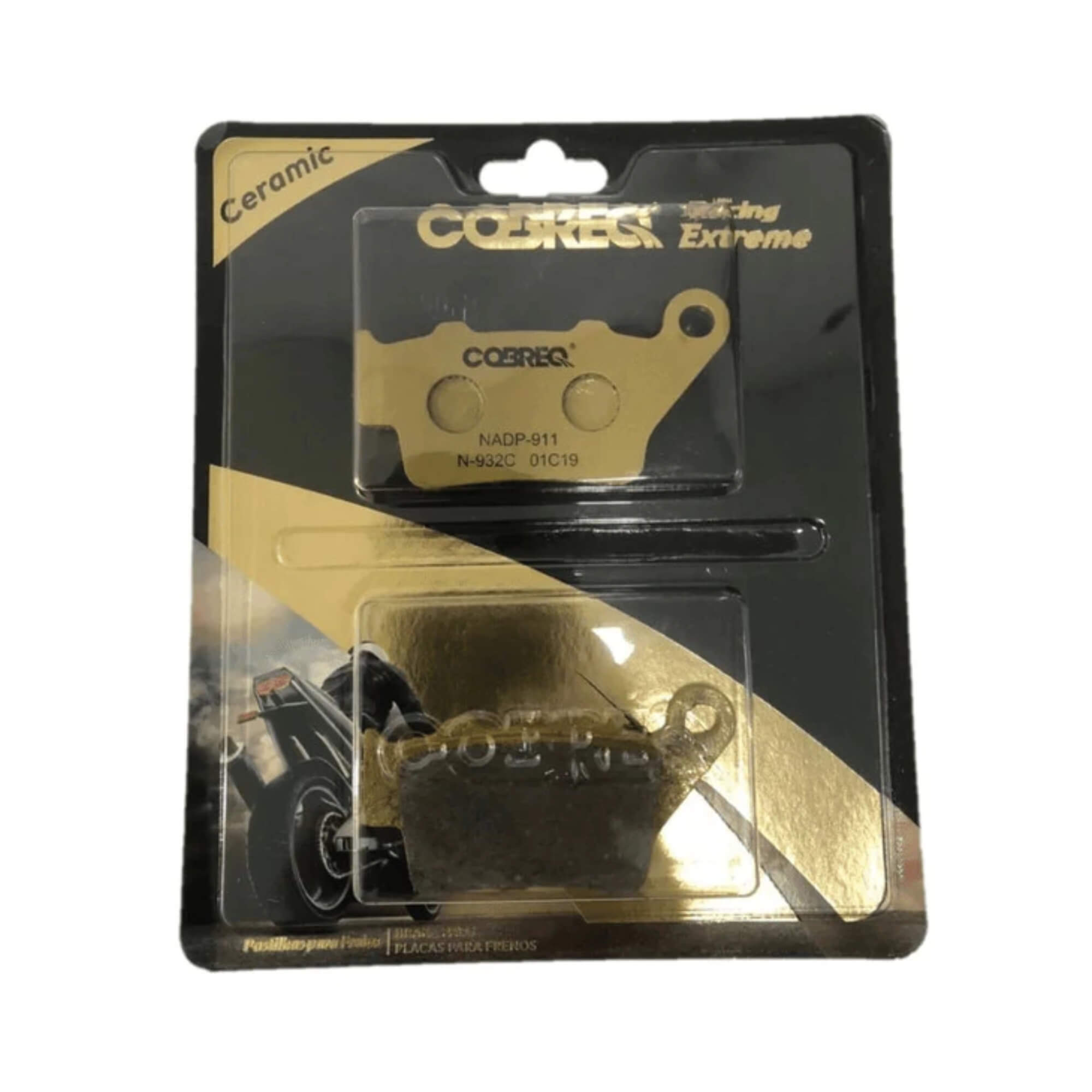 Conjunto Pastilhas de Freio Traseiro N-932C Cobreq - N0009320915