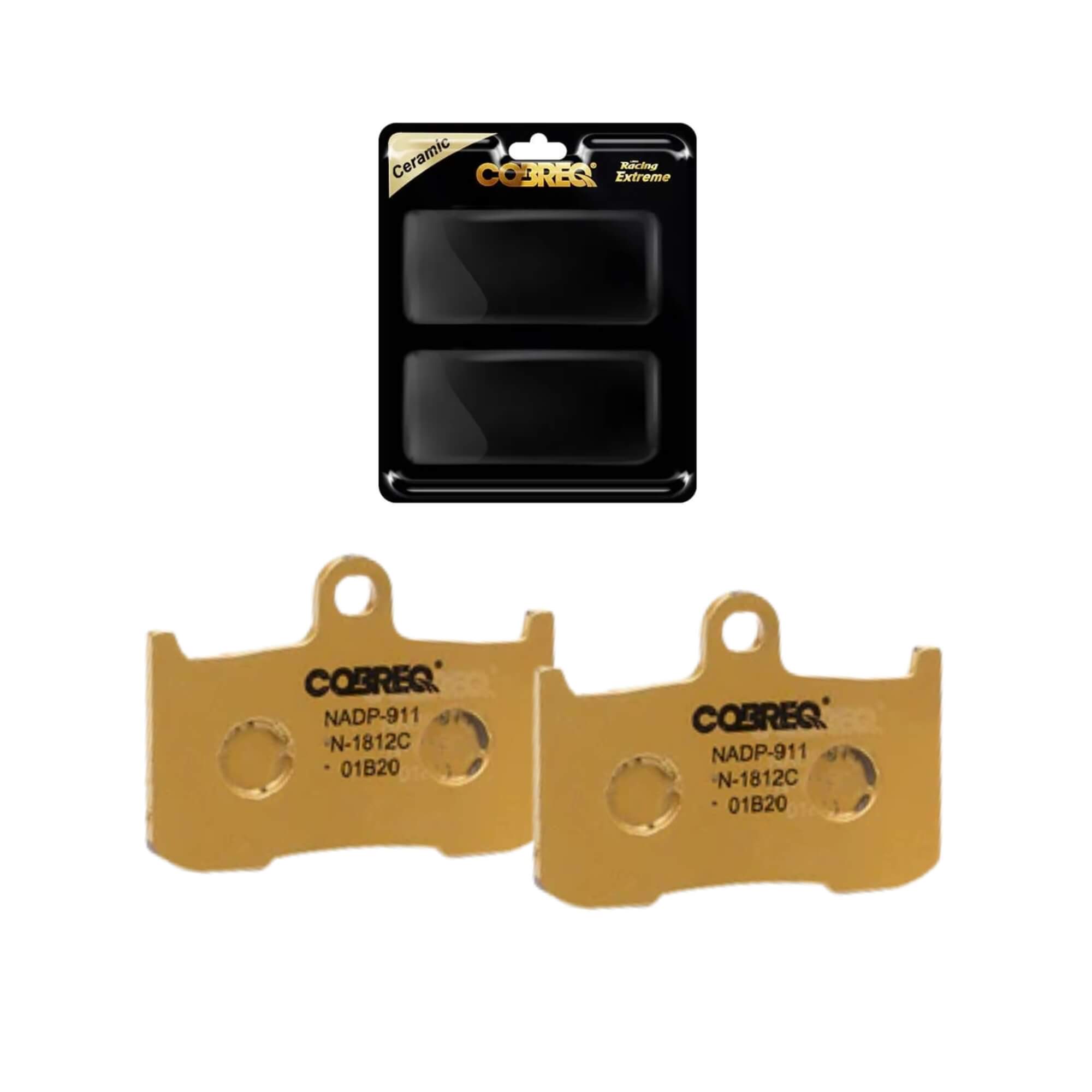 Conjunto Pastilhas de Freio Cerâmica Dianteira N-1812C Cobreq -  N0018120015