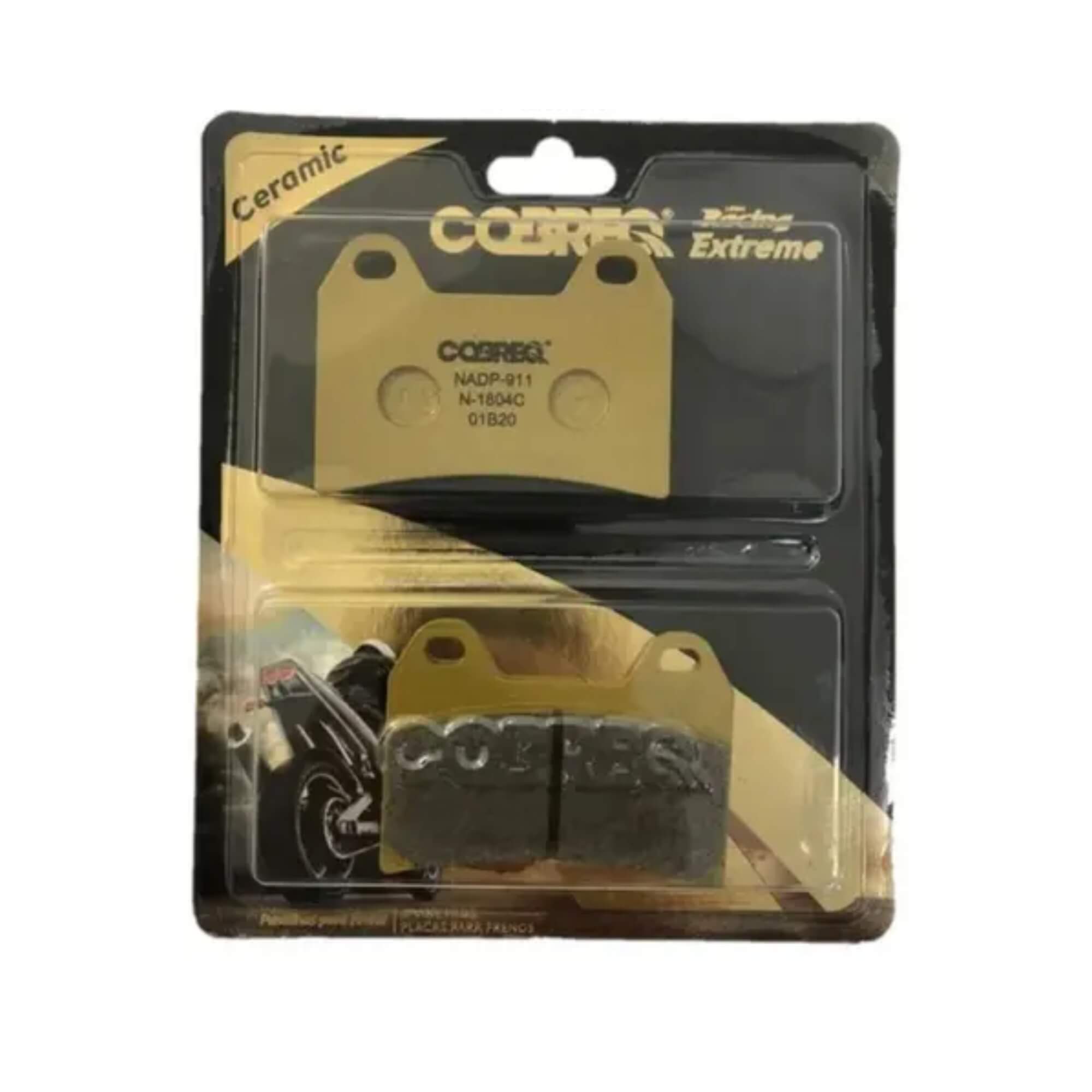 Conjunto Pastilhas de Freio Cerâmica Dianteira N-1804C Cobreq - N0018040015