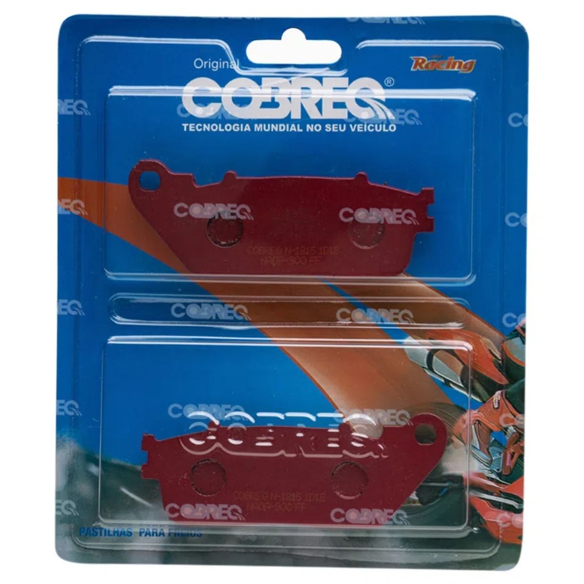 Conjunto Pastilhas de Freio Cobreq linha Racing N-1815C N0018150915