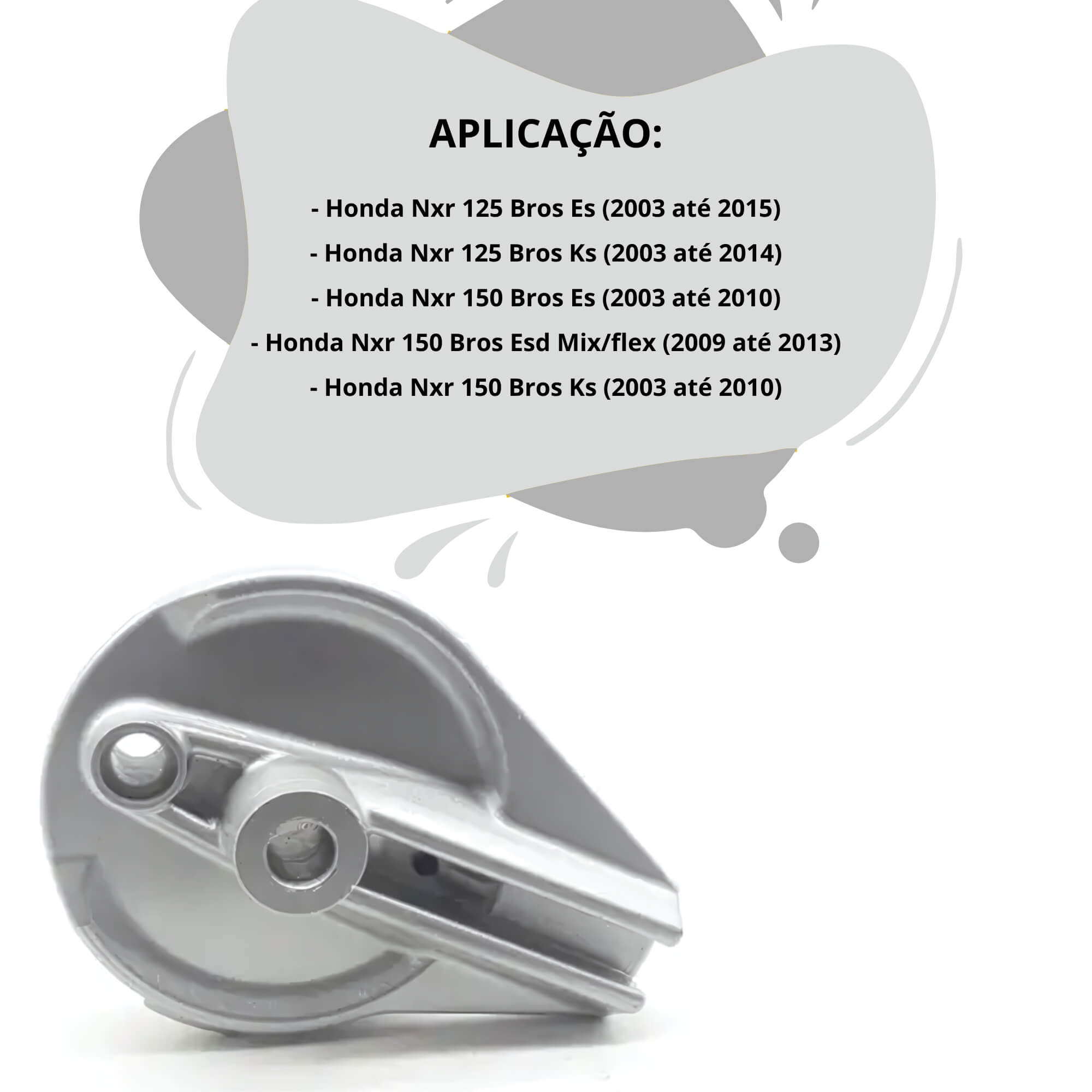 Espelho de Freio Traseiro Bros 125/150 0008-Ep Cobreq - E0000080000