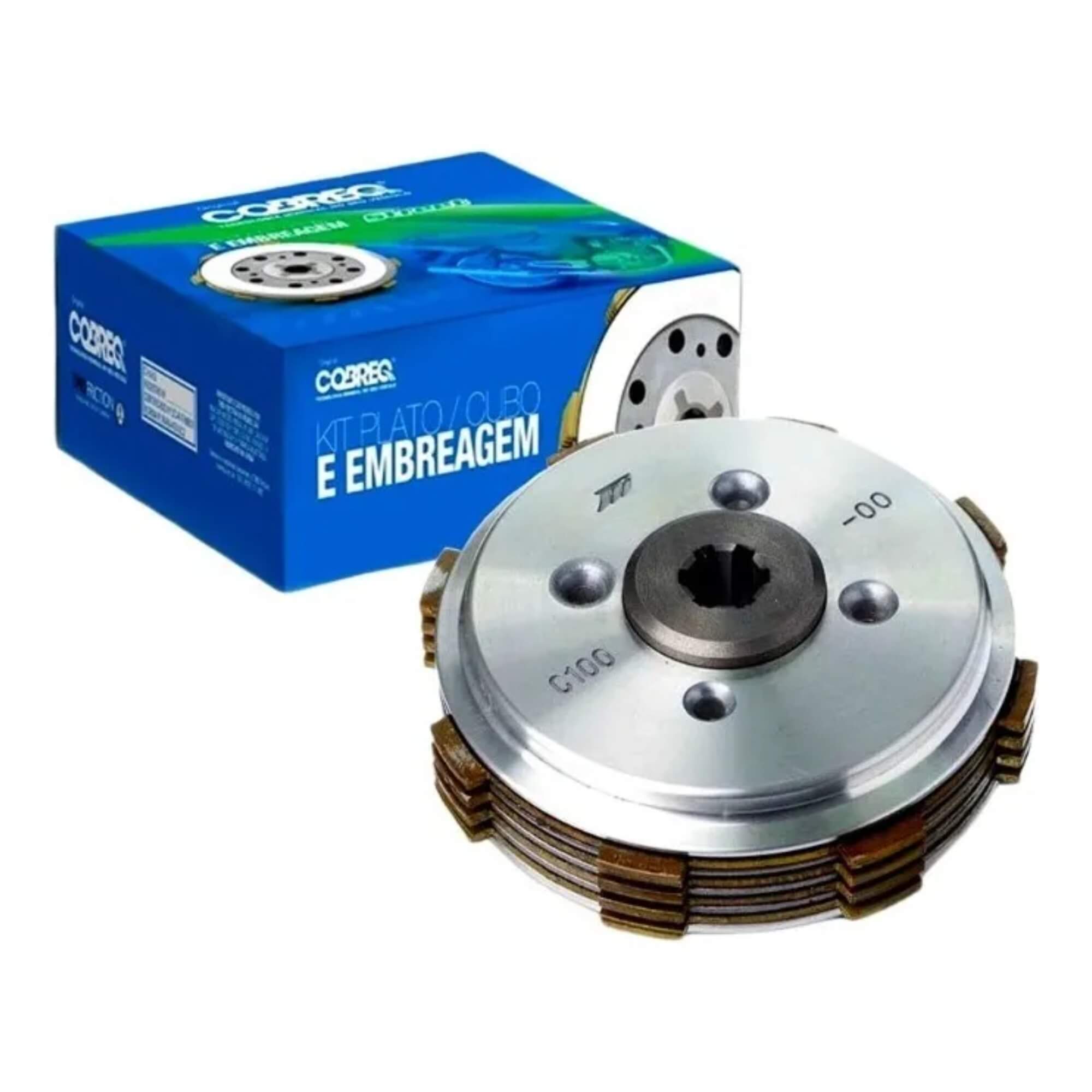 Kit de Embreagem 0004-KE Biz 100 Dream 100 Cobreq - KE000040000