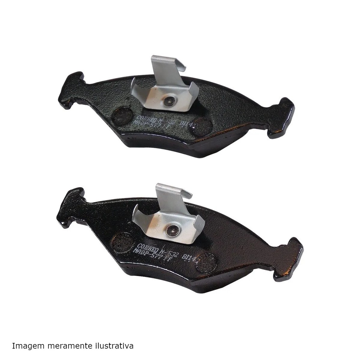 Conjunto Pastilhas de Freio Fiat Palio e Siena 1.0/1.3/1.4/1.5/1.6 Cobreq - N-532