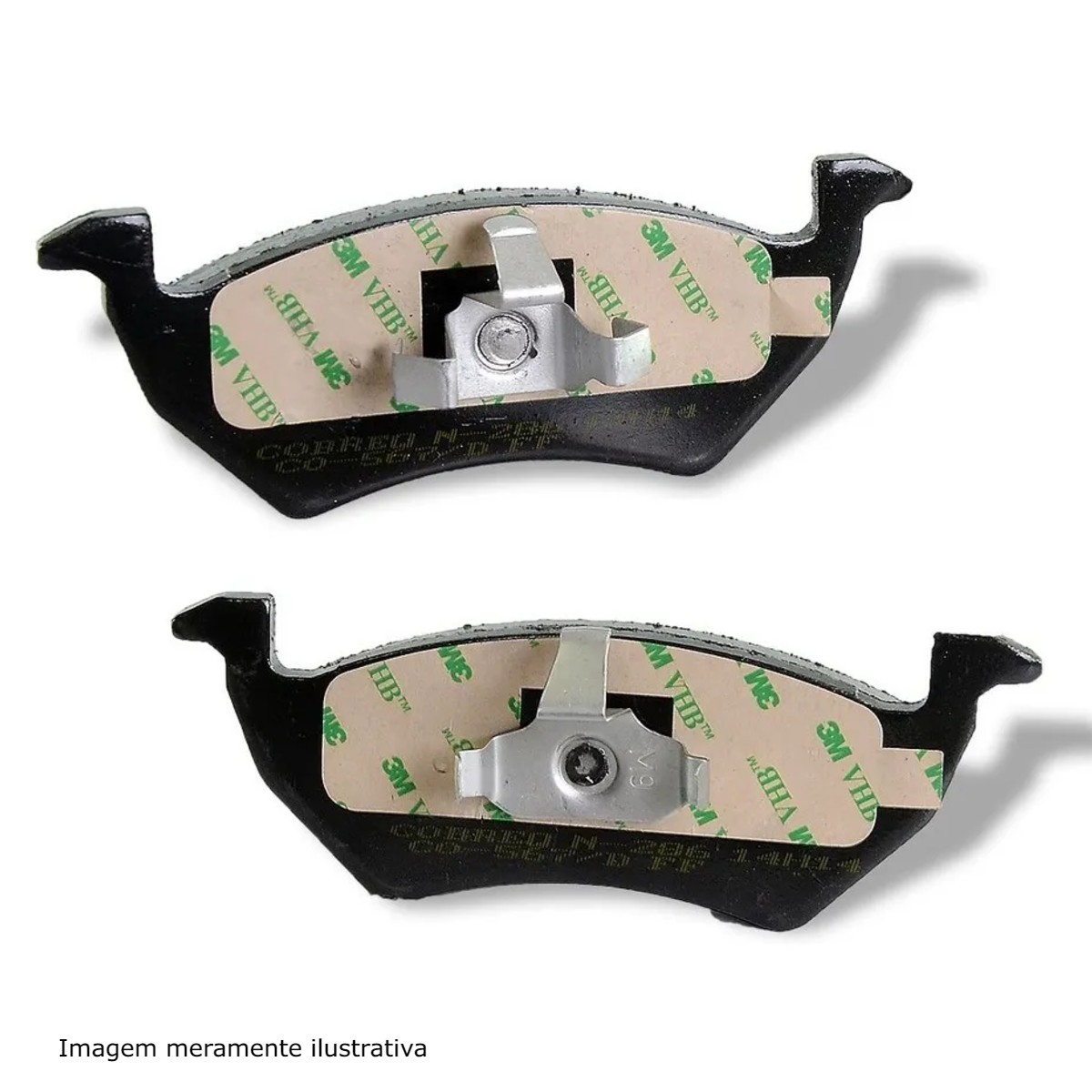 Conjunto Pastilhas de Freio Volkswagen Gol/Parati/Saveiro/Voyage Cobreq - N-286