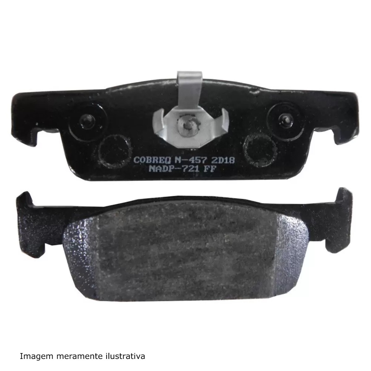Conjunto Pastilhas de freio Renault Logan/Sandero Cobreq - N-457