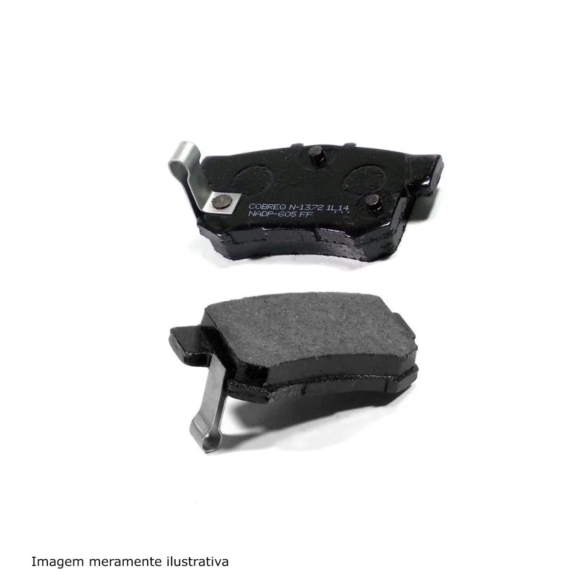 Conjunto Pastilhas de Freio Great Wall/Haval/Honda/Hyundai/MG/Suzuki Cobreq - N-1372