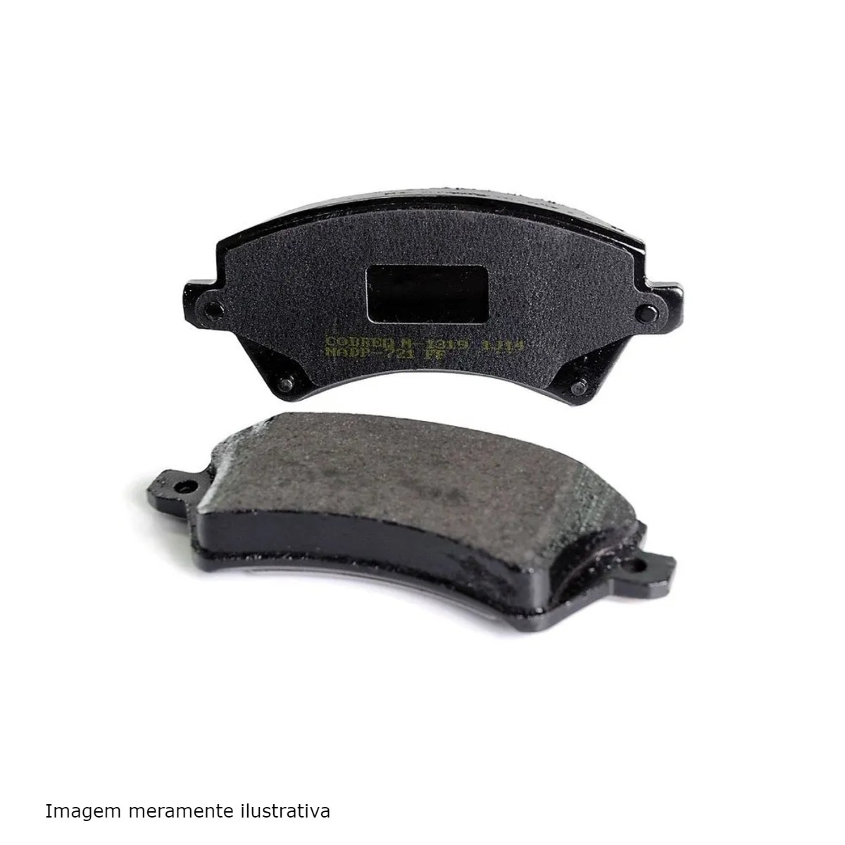 Conjunto Pastilhas de Freio Toyota Corolla 1.4/1.6/1.8 Cobreq - N-1319
