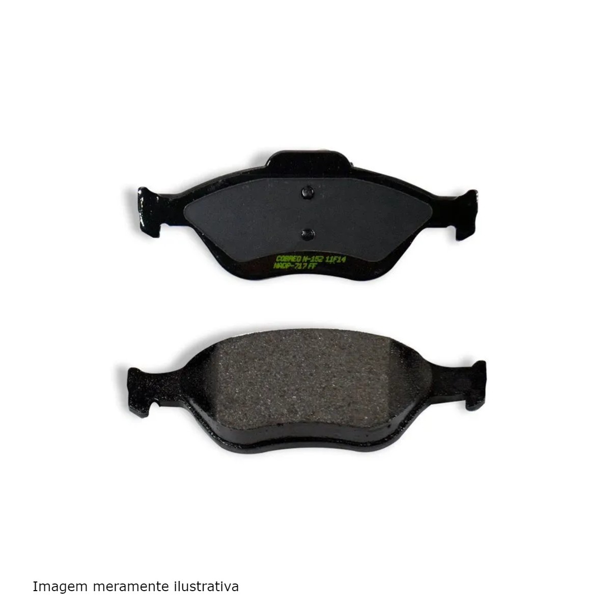Conjunto Pastilhas de Freio Ford Ecosport/Fiesta Cobreq - N-152