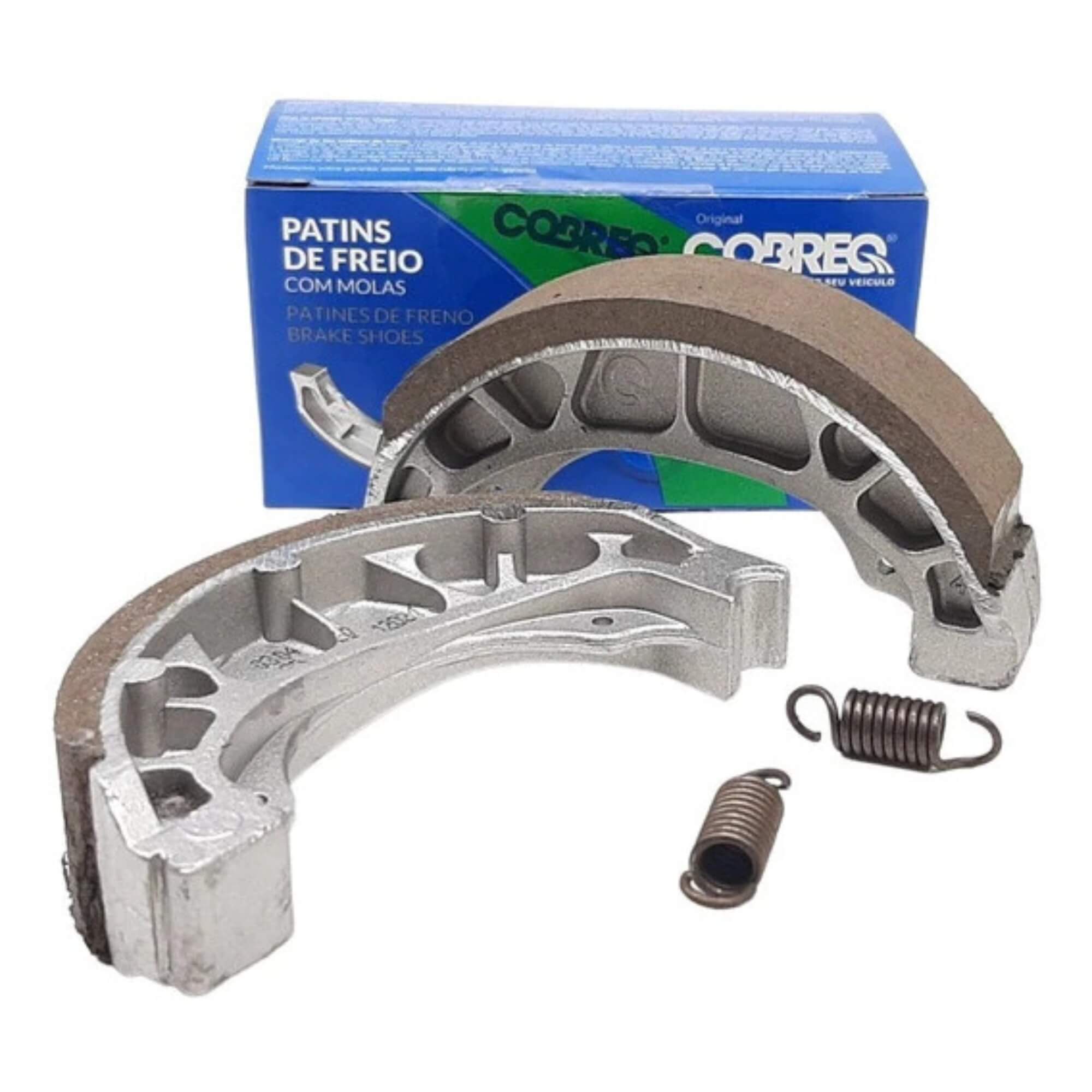 Conjunto Kit Sapatas Lona de Freio Cobreq - 0302-CPX