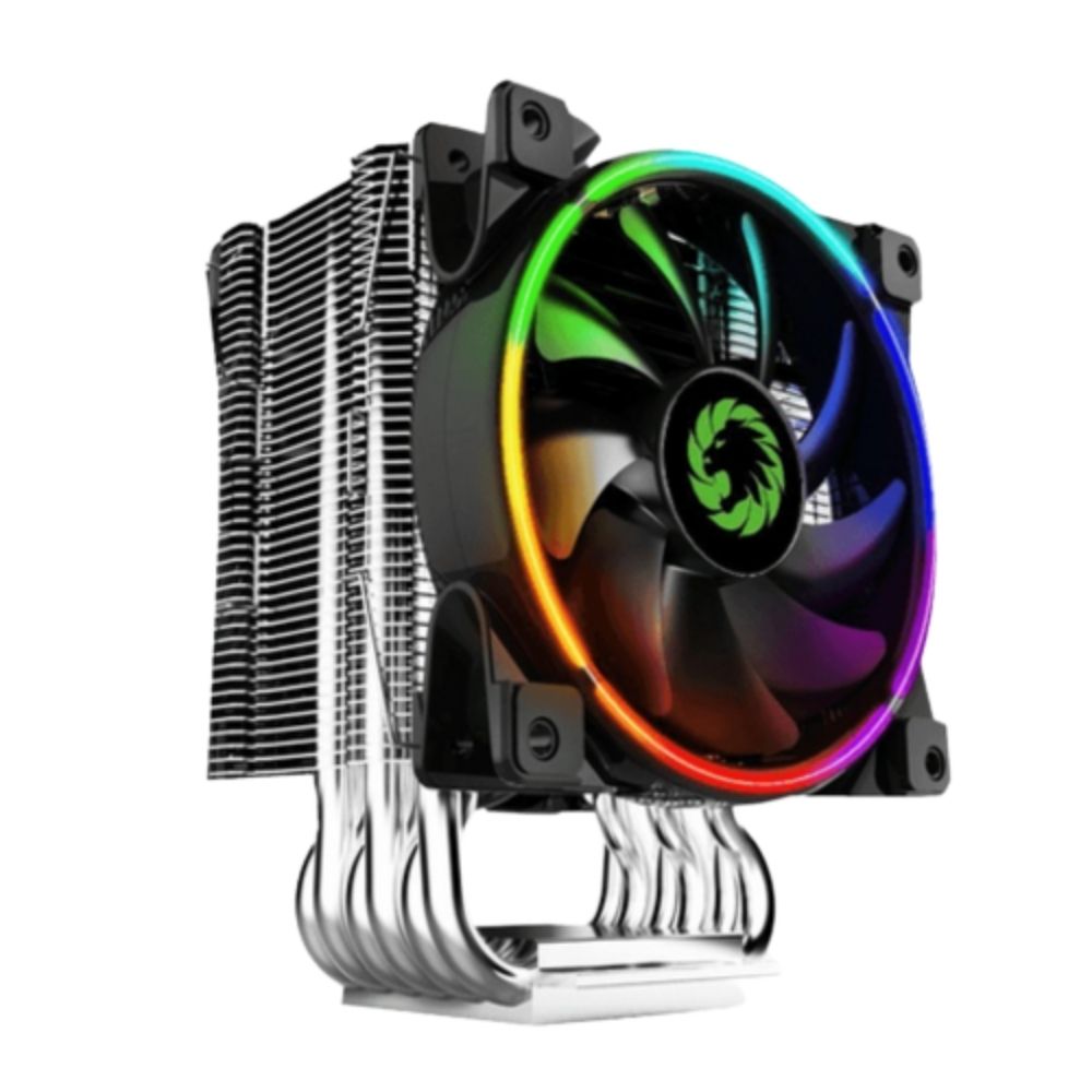 COMP Cooler para Processador Gamma 500 Rainbow ARGB 1500 RPM Intel AMD com Controladora RMT1673N Gamemax