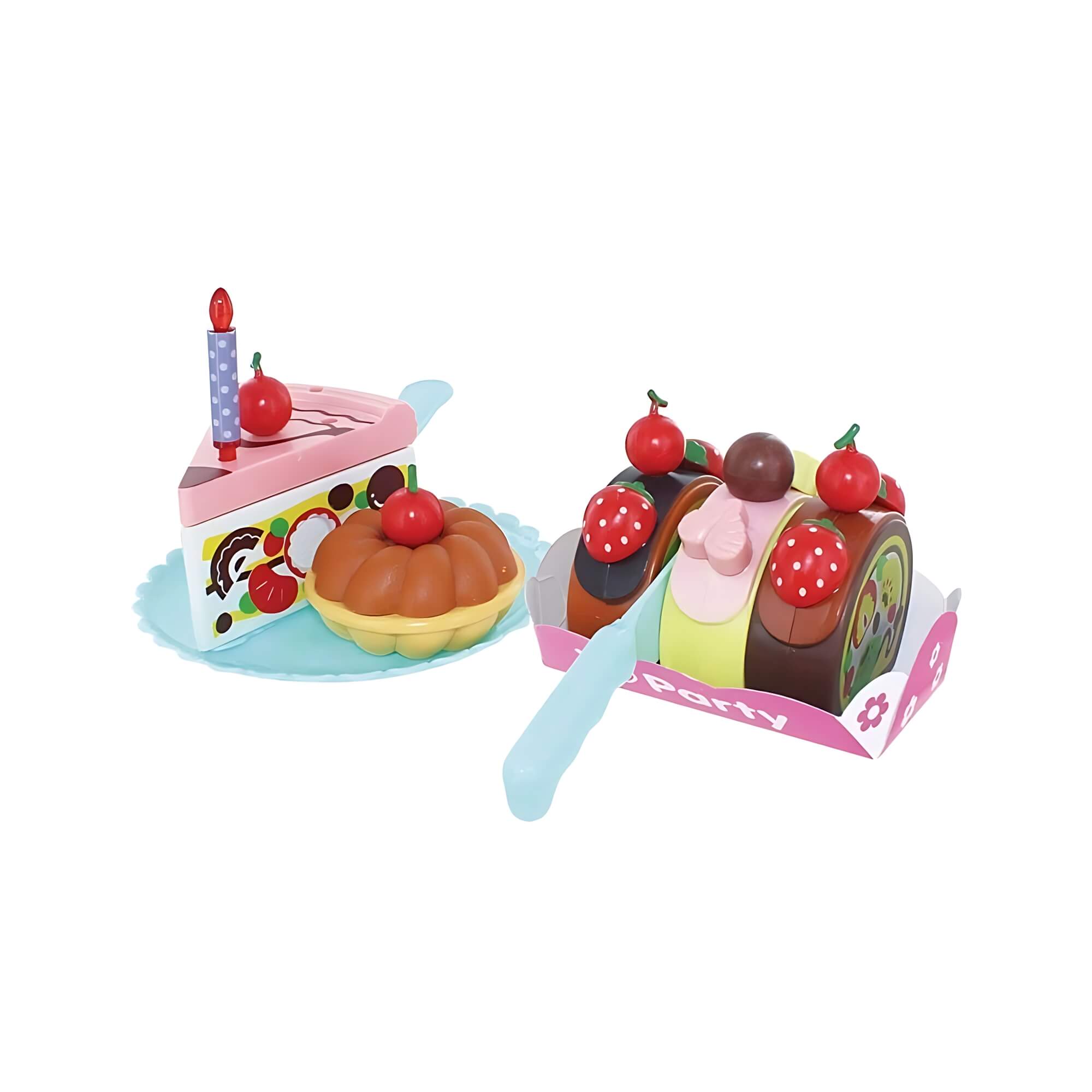 Brinquedo Creative Fun Mini Festa Com Acessórios Bolo Docinhos Bule Xicaras Multikids - BR643