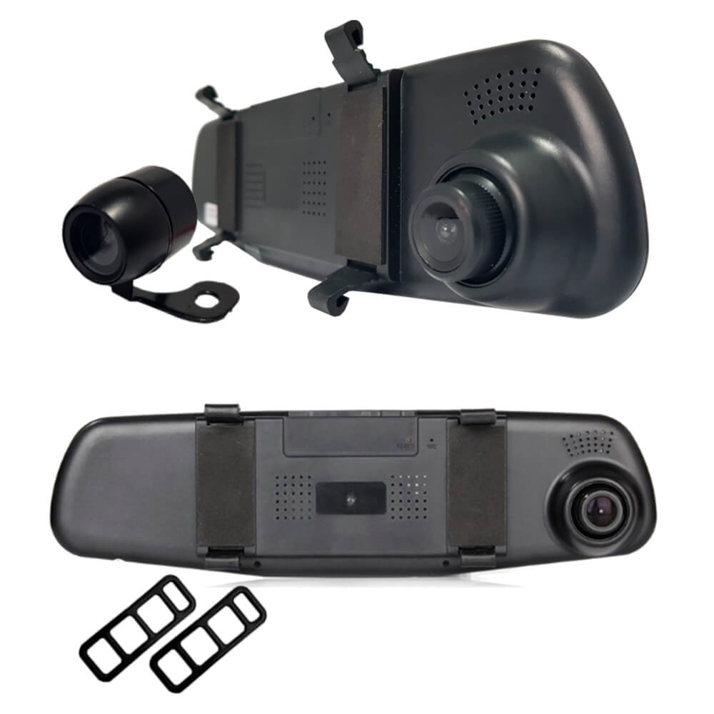 COMP Kit 10 Retrovisor Roadstar TELA 4.3" + 10 cartões de memória
