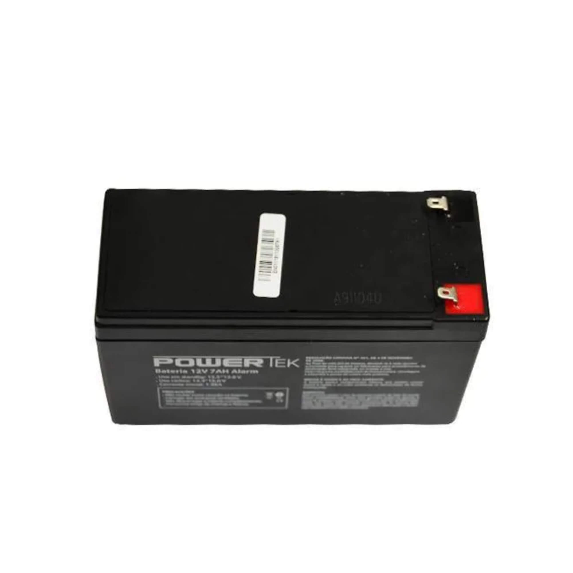 Bateria Selada para Alarme/Cerca Elétrica 12V 3,52Ah Flex Alarme Powertek - EN011