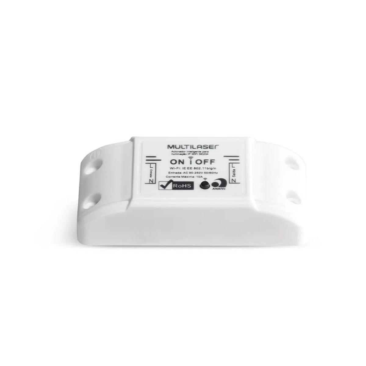 Acionador Inteligente Para Interruptor de Iluminação Wi-Fi Multilaser Liv - SE234