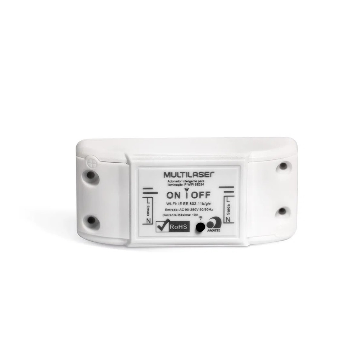 Acionador Inteligente Para Interruptor de Iluminação Wi-Fi Multilaser Liv - SE234