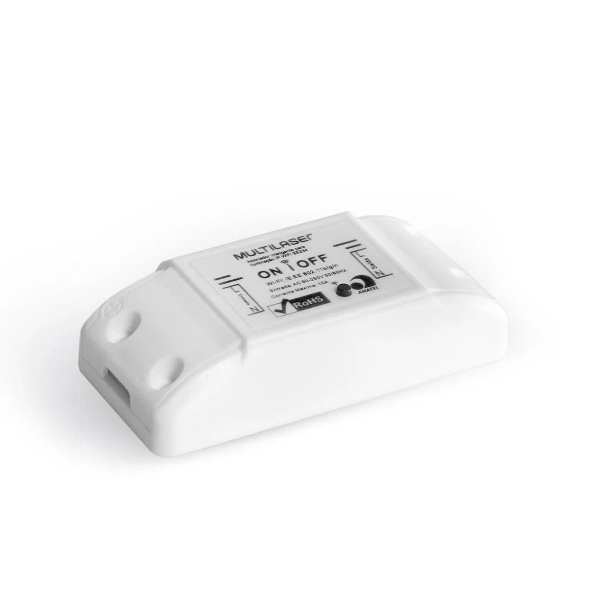 Acionador Inteligente Para Interruptor de Iluminação Wi-Fi Multilaser Liv - SE234
