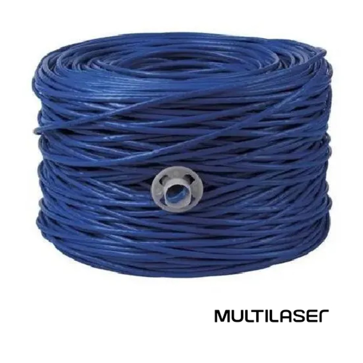 Cabo de Rede Azul de Par Trançado para CFTV e Alarme 300 Metros 0,41mm Multilaser - SE324