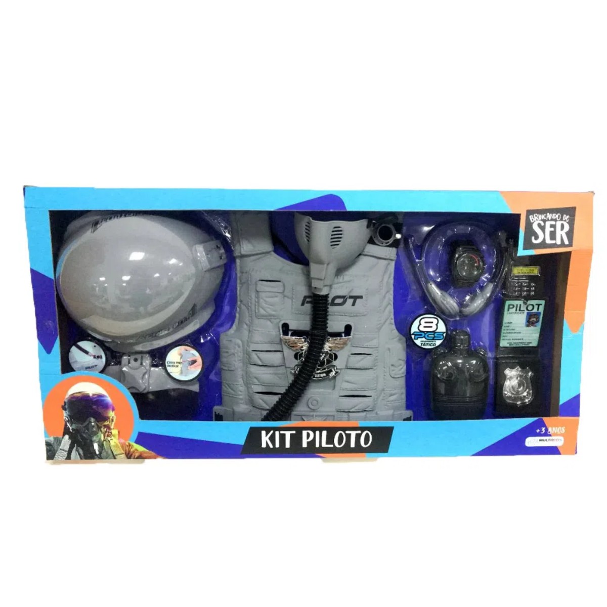 Brincando De Ser Piloto Multikids - BR1121